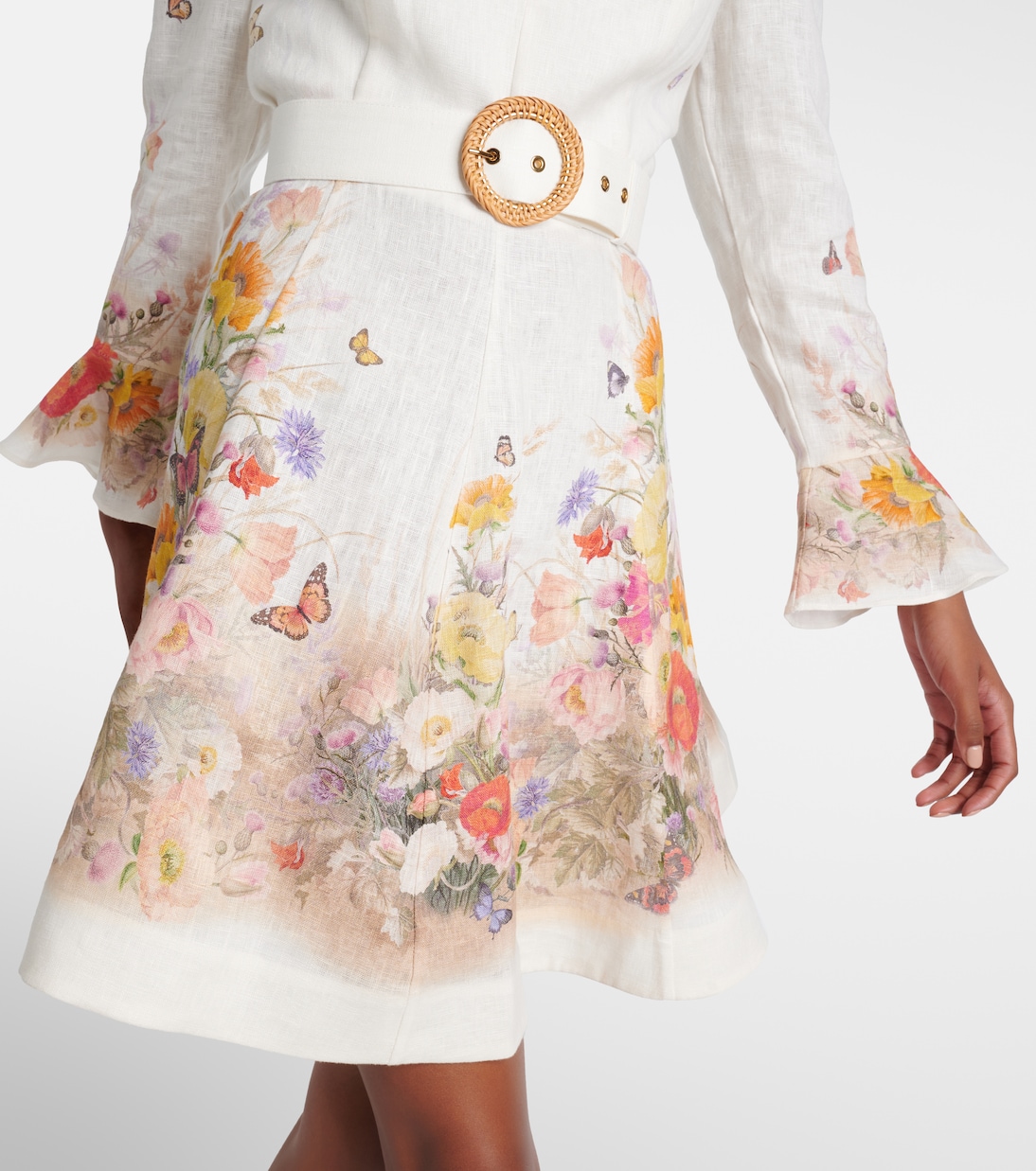 Minikleid Tranquillity aus Leinen | Zimmermann