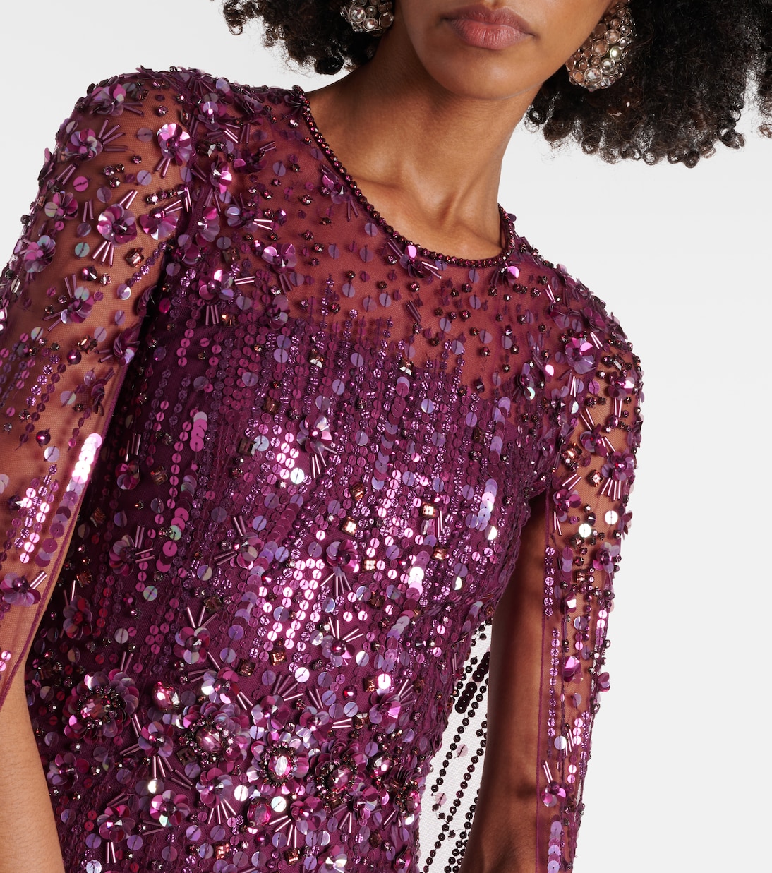 Robe Ruby mit Pailletten | Jenny Packham