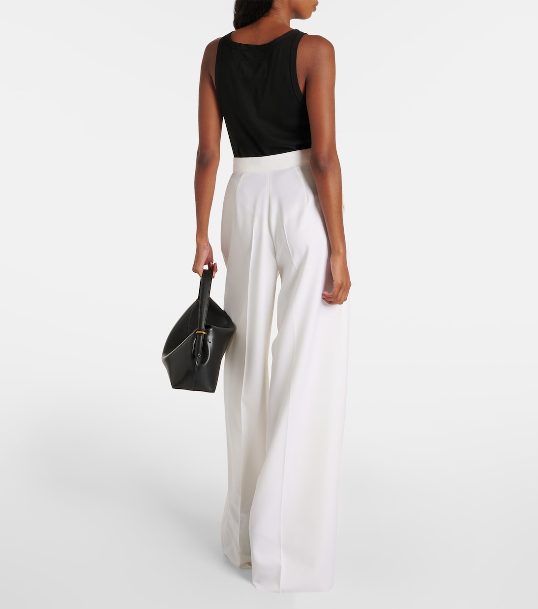 Pantaloni a gamba larga Senna in lana | Max Mara