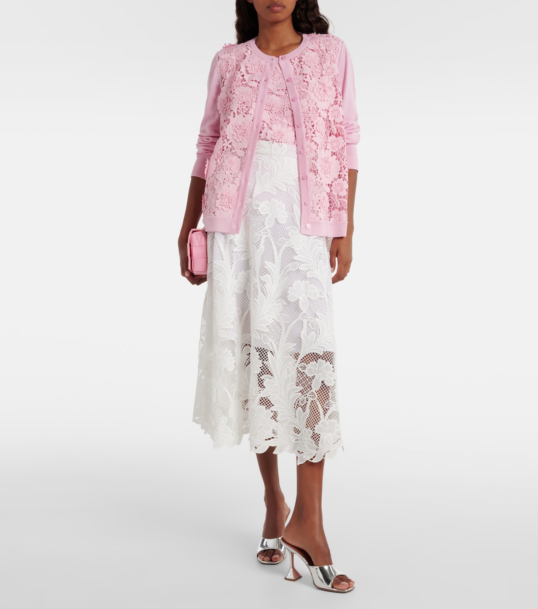 Top con encaje floral | Oscar de la Renta