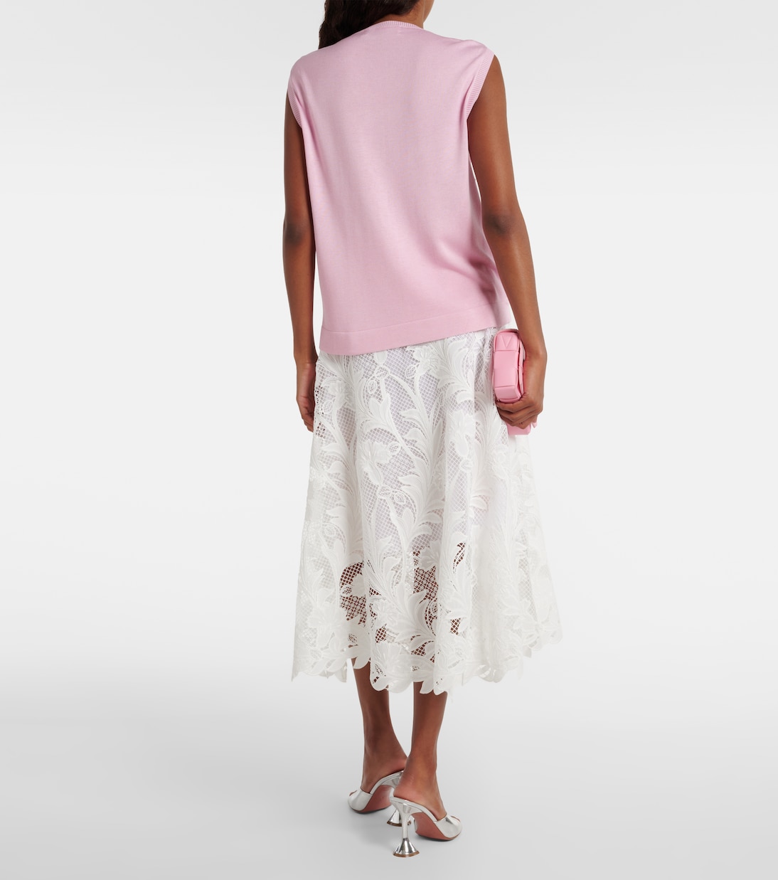 Top con encaje floral | Oscar de la Renta