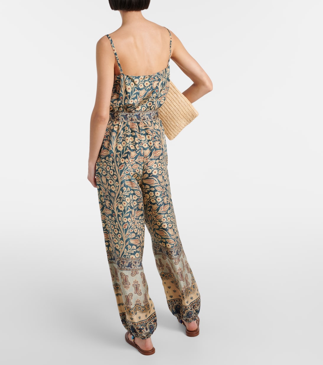 Mono Hede de seda estampado | Loro Piana