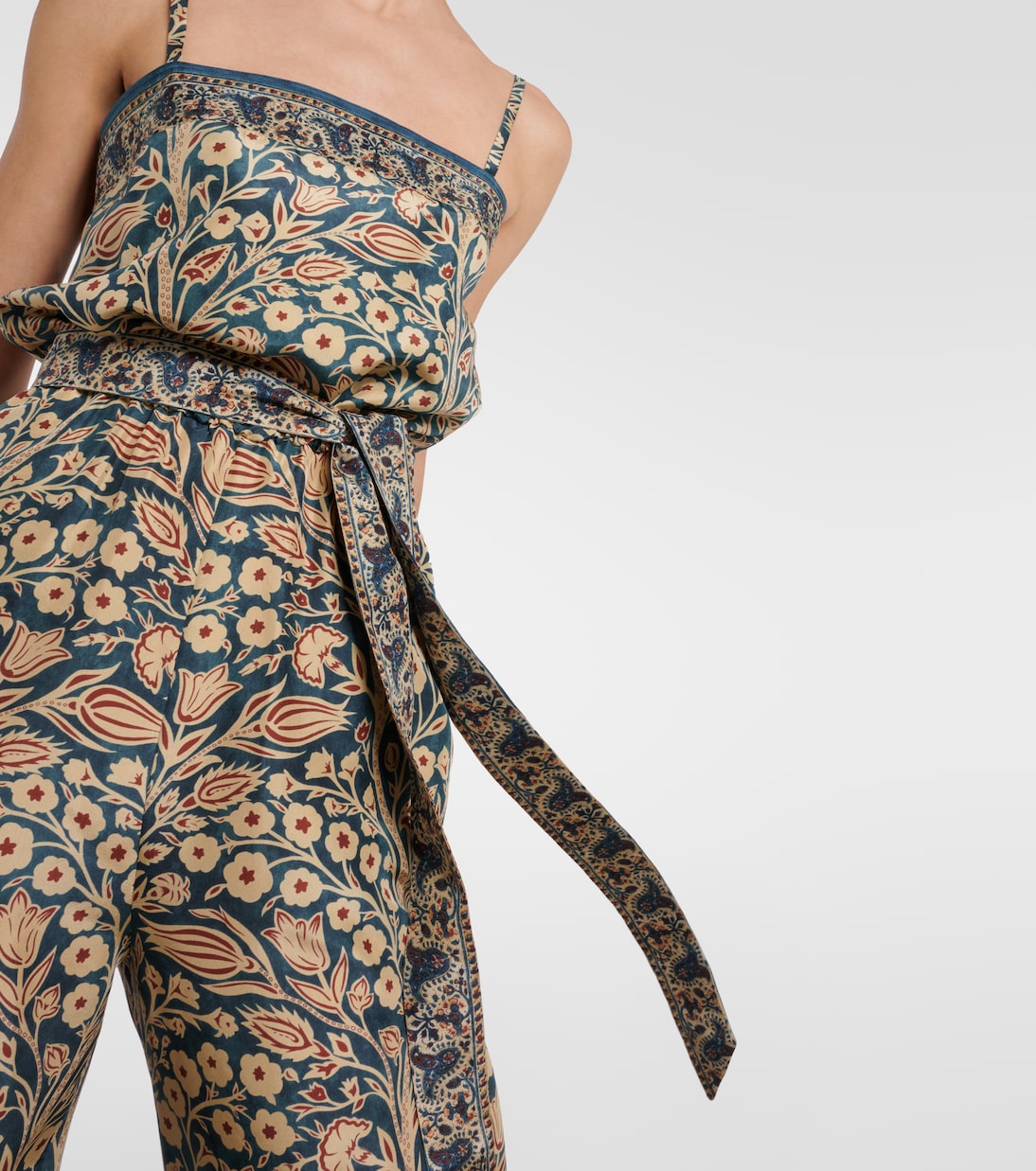 Mono Hede de seda estampado | Loro Piana