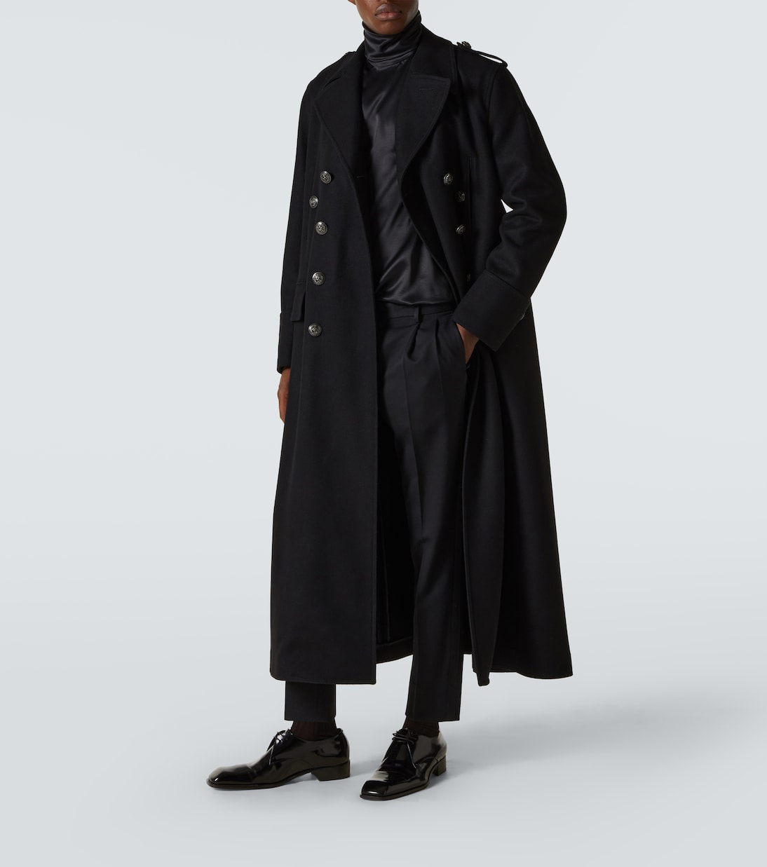 Manteau en laine mélangée | Dolce&Gabbana