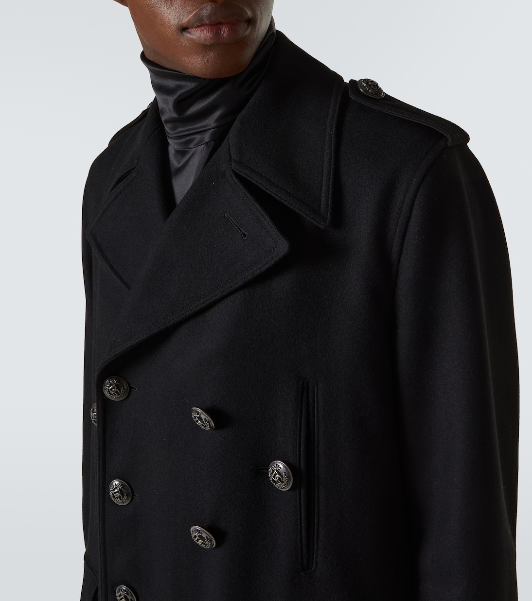 Manteau en laine mélangée | Dolce&Gabbana