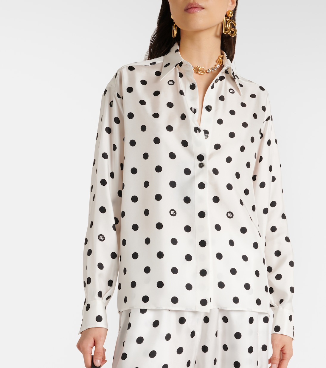 Hemd aus Seiden-Twill | Dolce&Gabbana