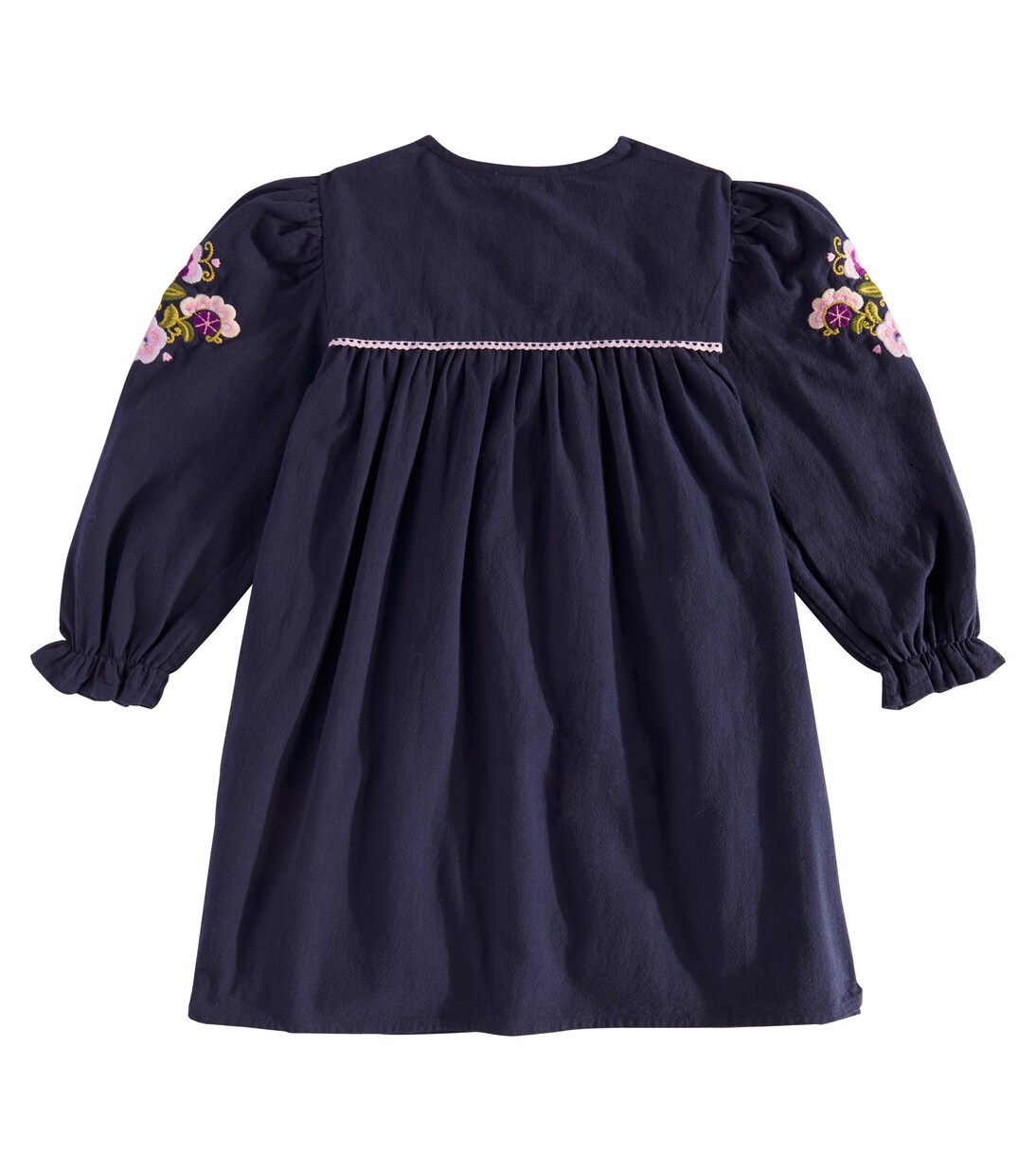 Besticktes Kleid Floriane aus Baumwolle | Louise Misha
