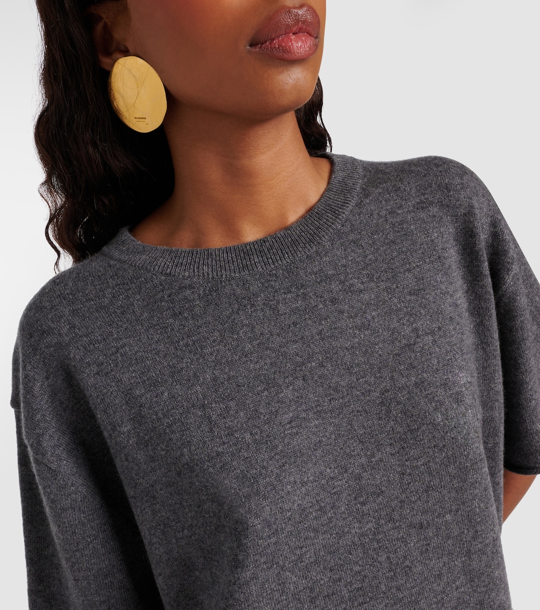 Camiseta Cila de punto de cachemir | Lisa Yang