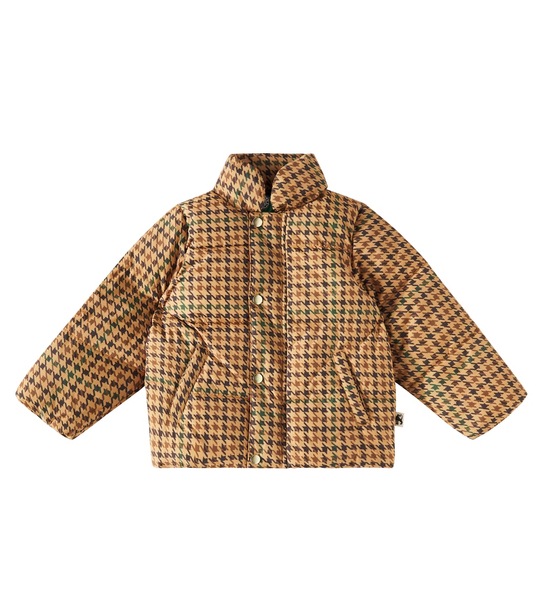 Giacca imbottita con stampa pied-de-poule | Mini Rodini