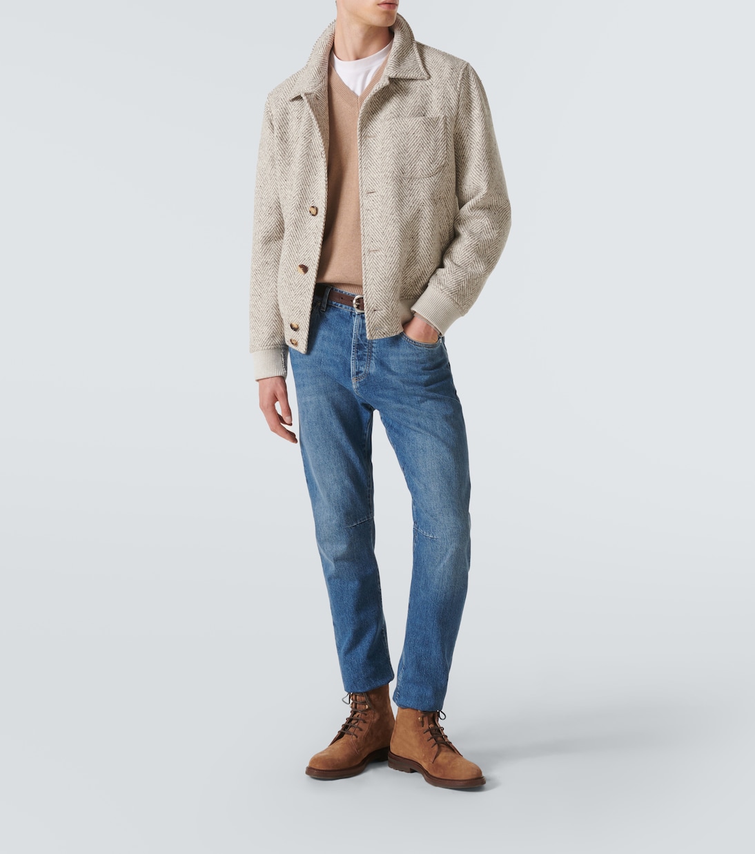 Pullover in cashmere | Brunello Cucinelli