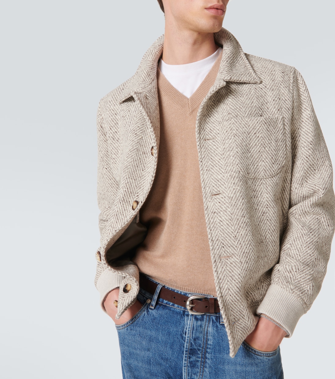 Pullover in cashmere | Brunello Cucinelli