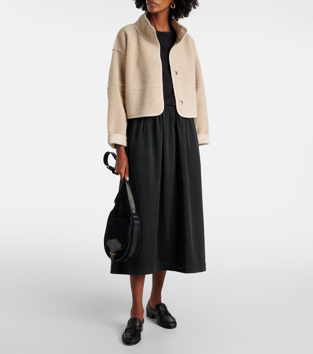 Midirock Sophia aus Twill | Velvet