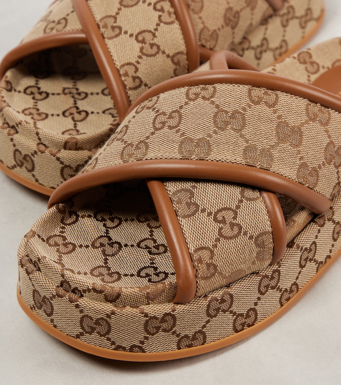 Clarice GG canvas slides | Gucci