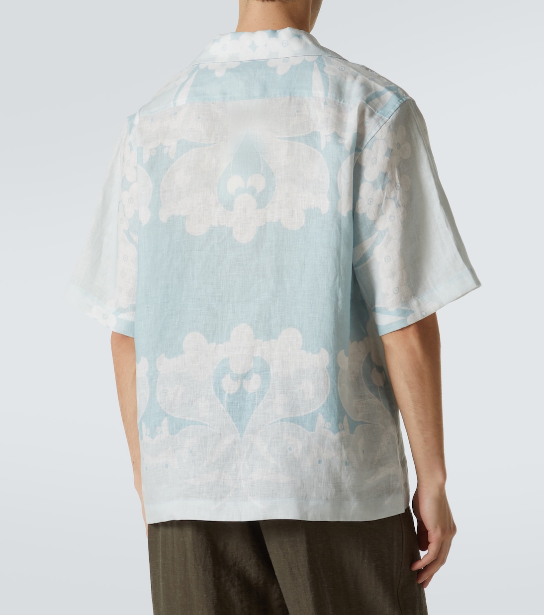 Camicia bowling Paradise Floral in lino | Commas