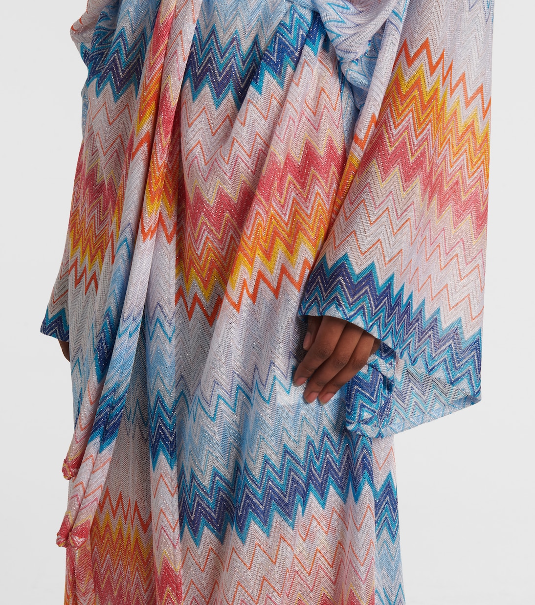 Pareo de lamé en zigzag | Missoni