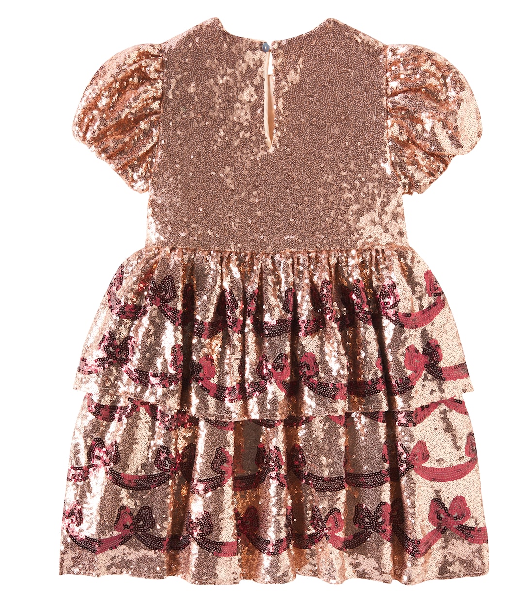 Abito Starla Bow Wow con paillettes | Konges Sløjd
