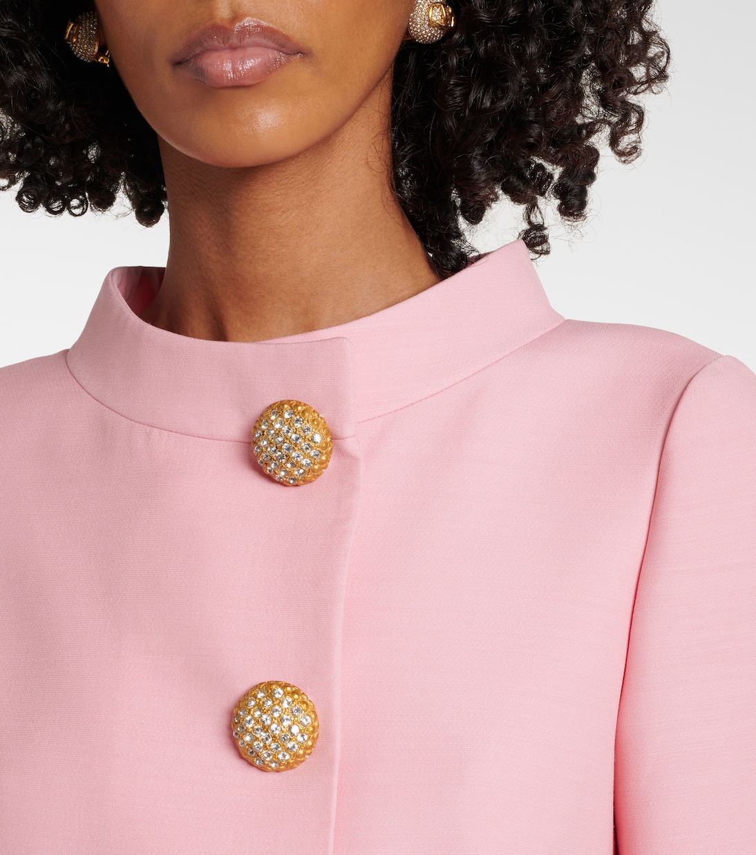 Crepe Couture embellished minidress | Valentino