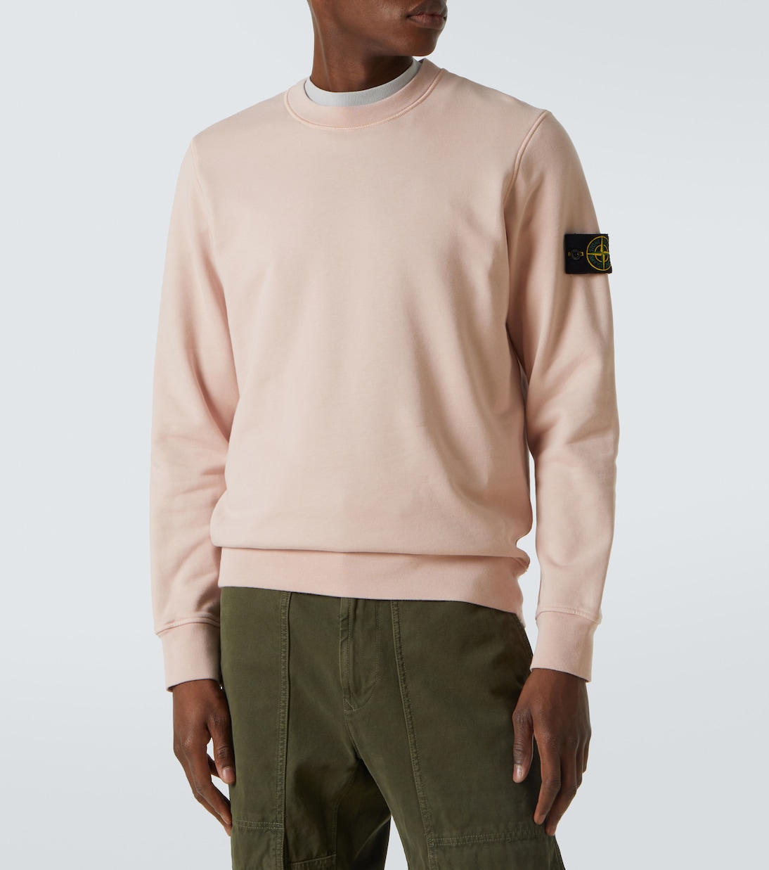 Compass cotton jersey sweatshirt | Stone Island