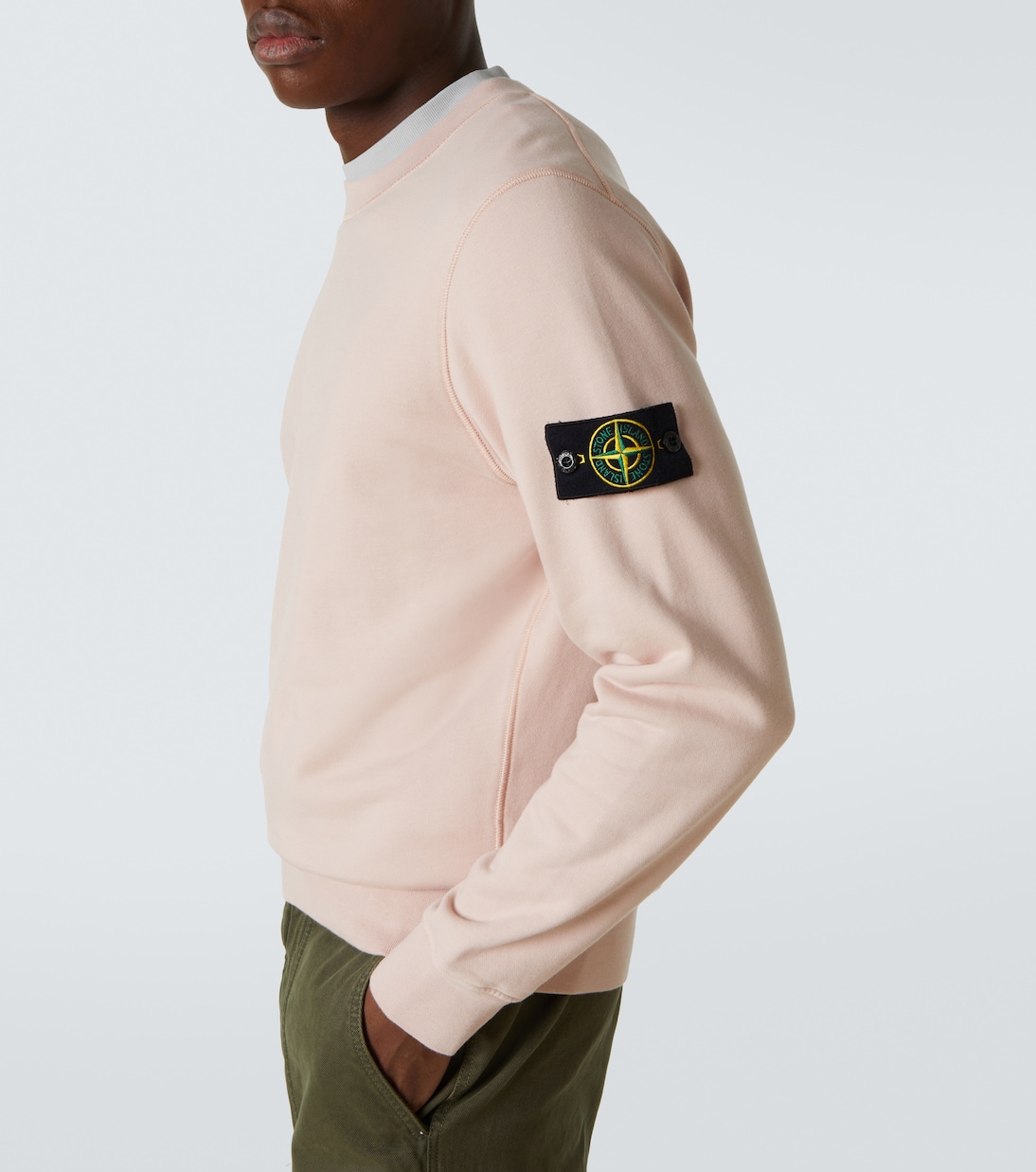 Compass cotton jersey sweatshirt | Stone Island