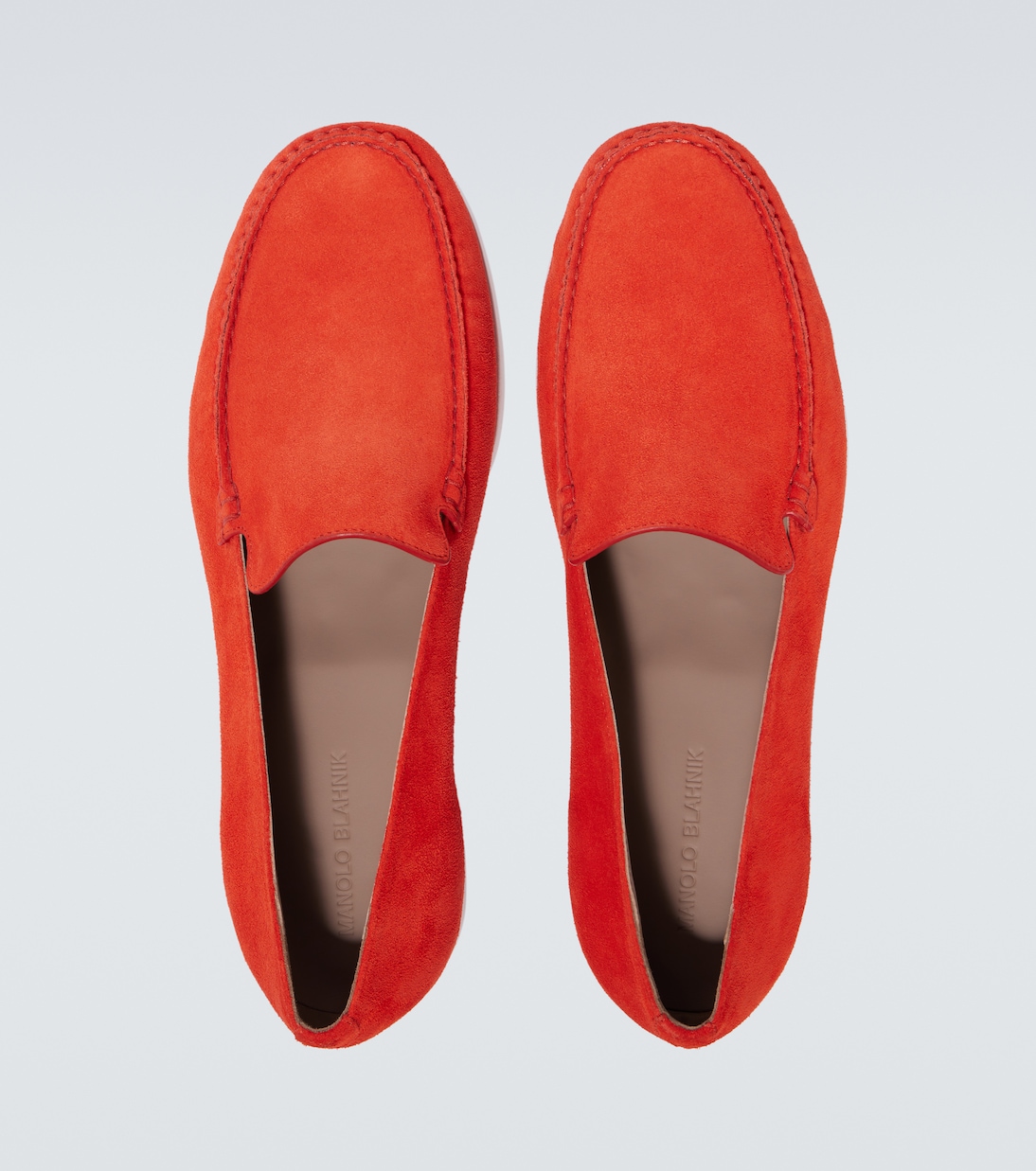 Slip-Ons Monaco aus Veloursleder | Manolo Blahnik