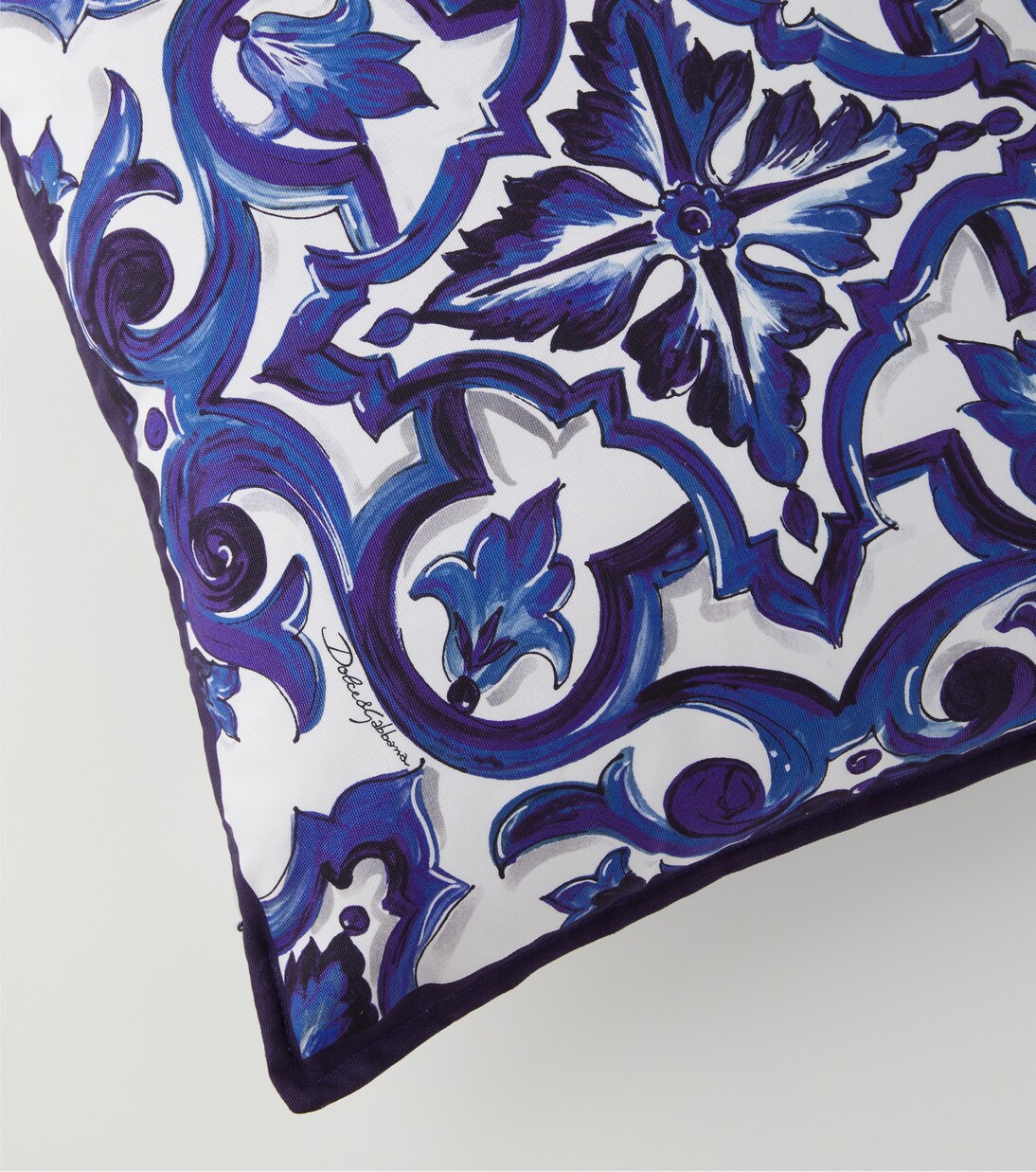 Small printed canvas cushion | Dolce&Gabbana Casa