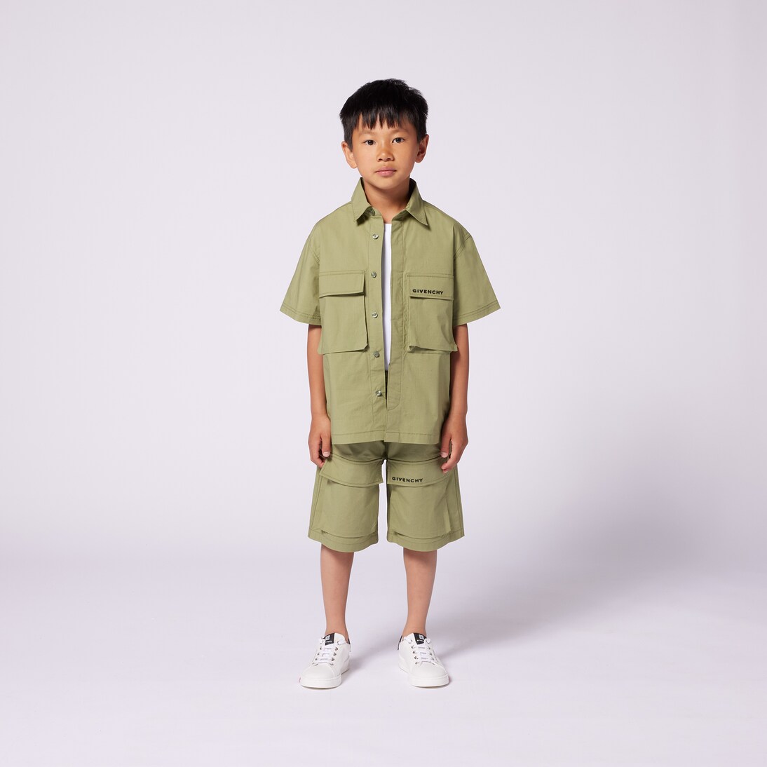 Camicia in misto cotone | Givenchy Kids