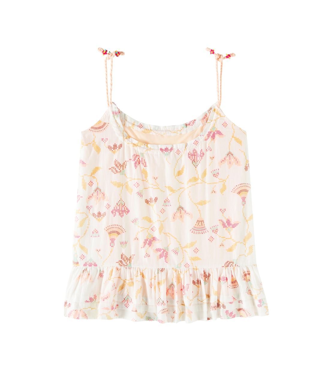 Abito Billie in misto cotone lamé | Poupette St Barth Kids