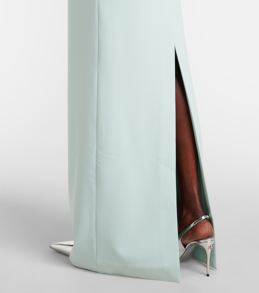 Vestido de fiesta Floris con mangas abullonadas | Solace London