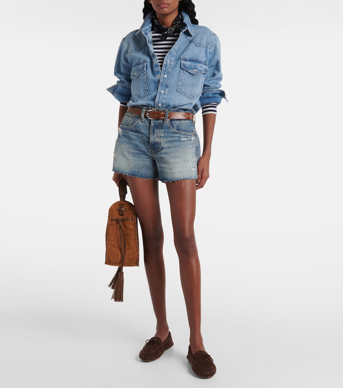 Short en jean à taille haute | Polo Ralph Lauren