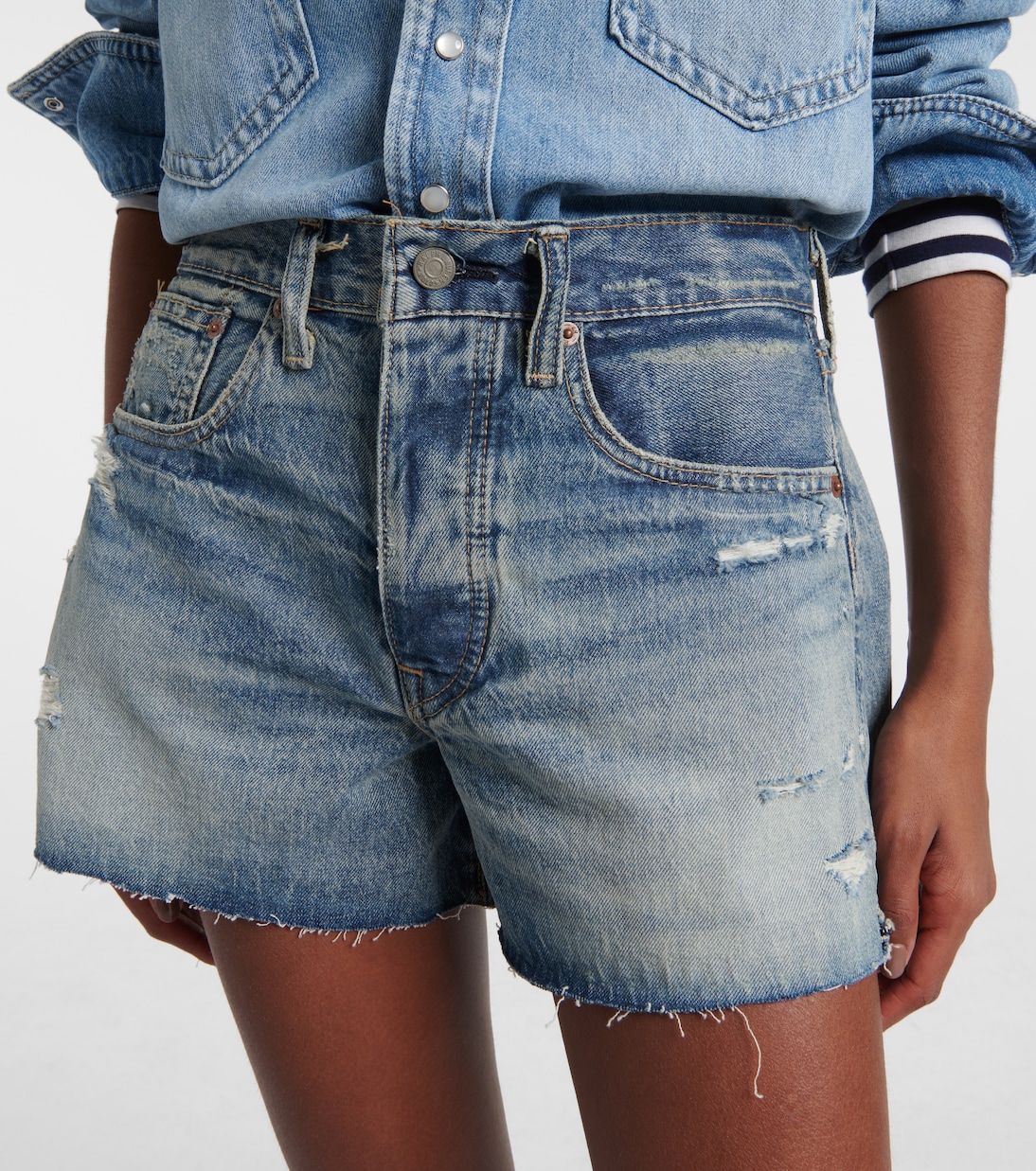 Short en jean à taille haute | Polo Ralph Lauren