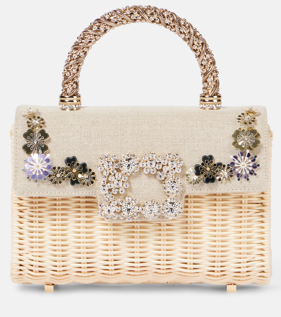 Jewel Efflorescence Mini tote bag | Roger Vivier