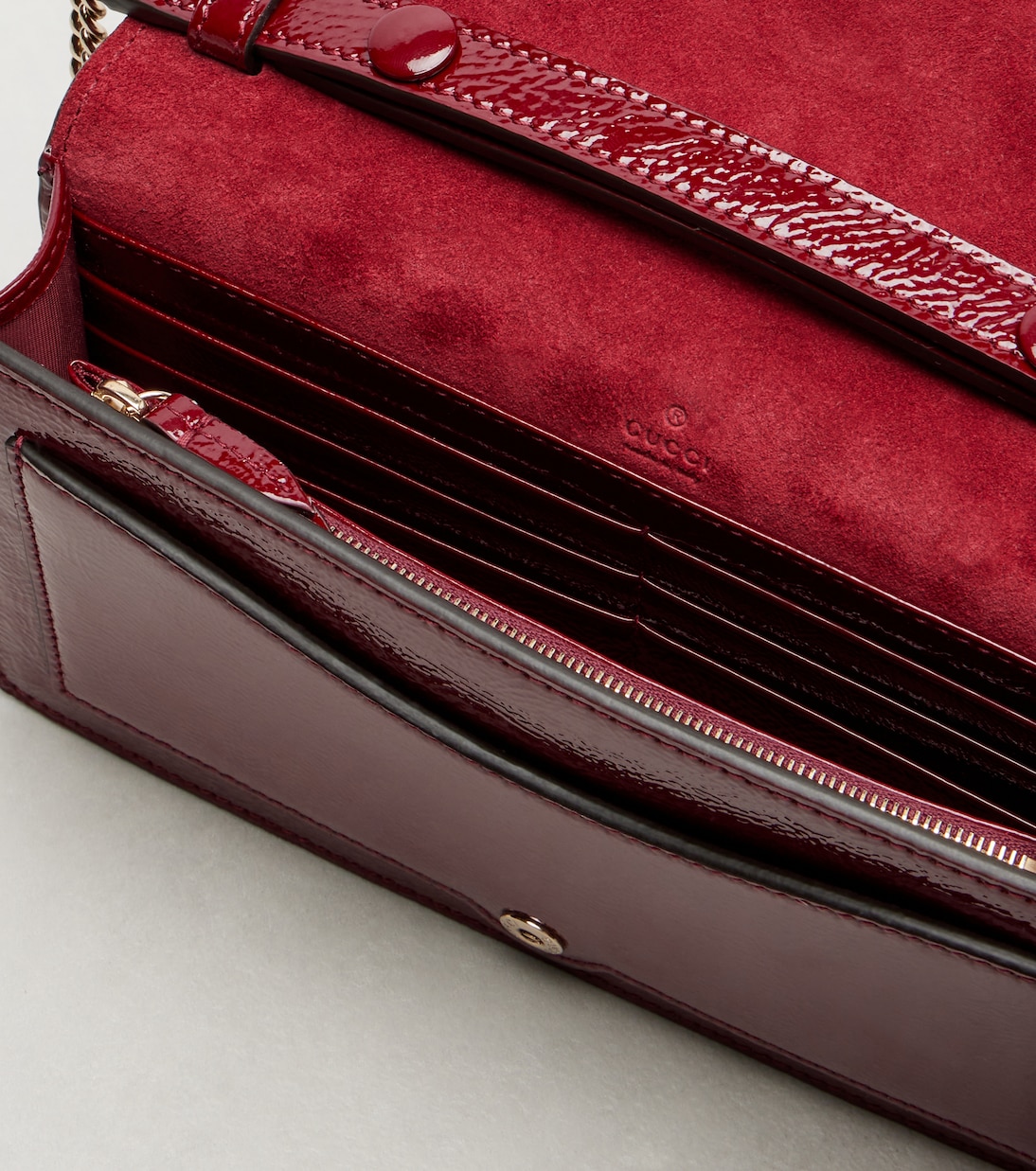 Dionysus Mini patent leather crossbody bag | Gucci