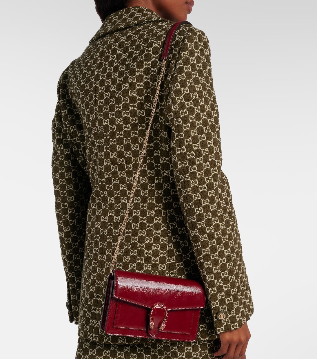 Dionysus Mini patent leather crossbody bag | Gucci