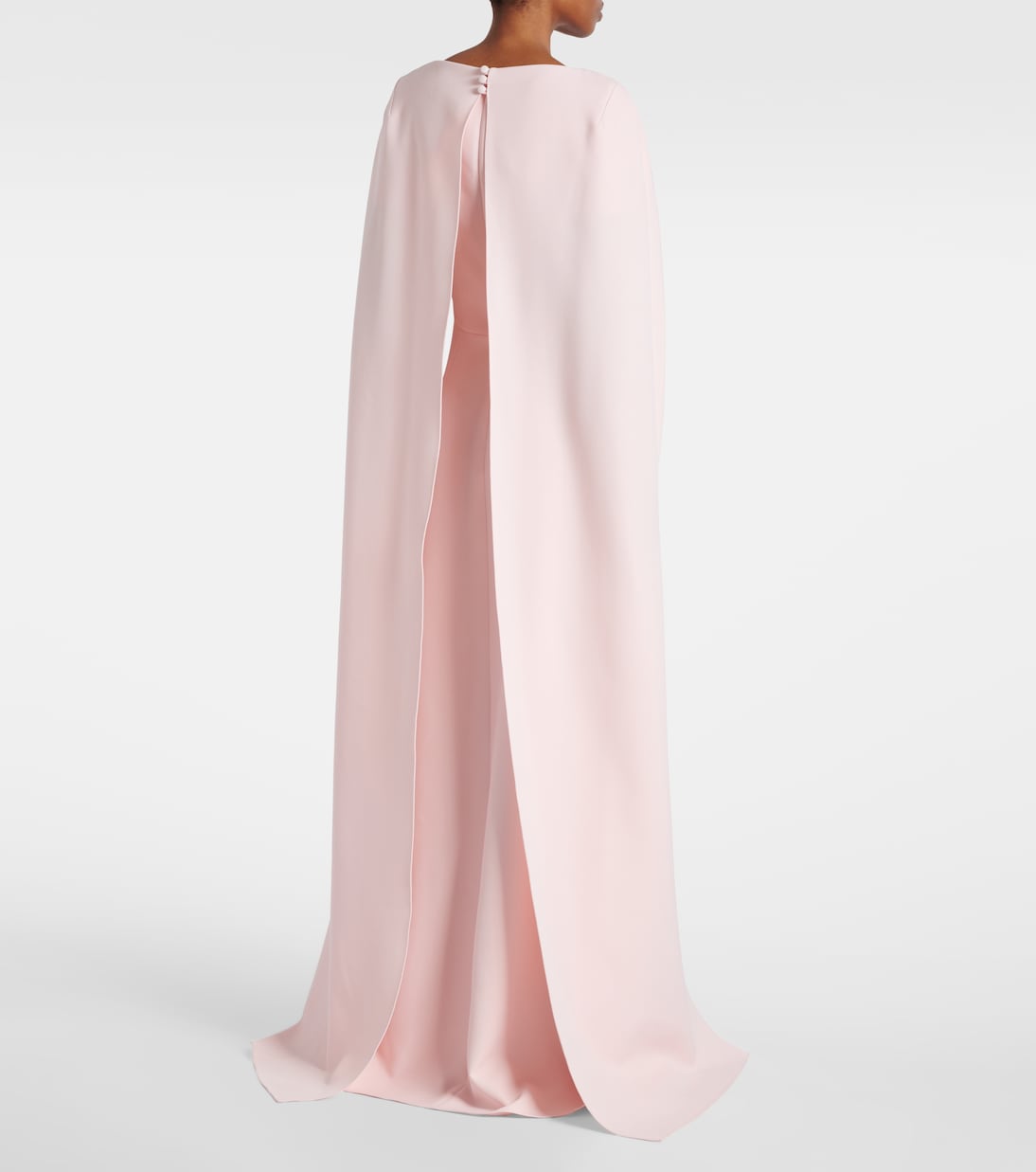 Vestido de fiesta Yuna con capa | Safiyaa