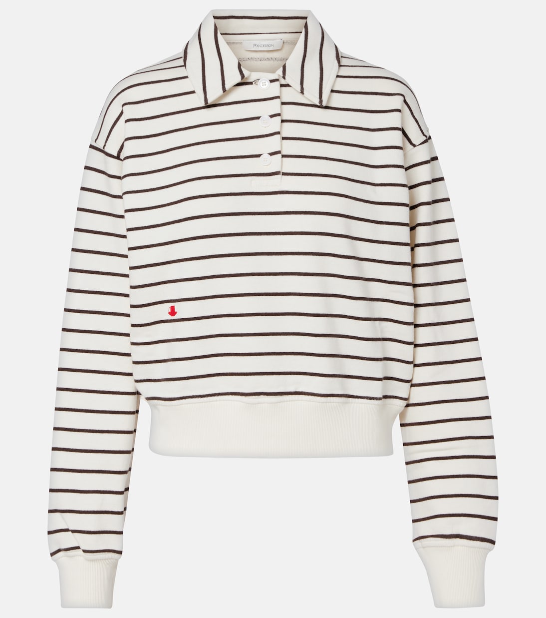 Cropped-Pullover aus Baumwolle | JW Anderson