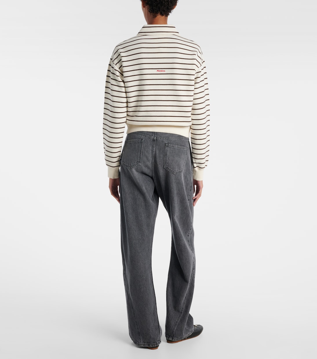 Cropped-Pullover aus Baumwolle | JW Anderson
