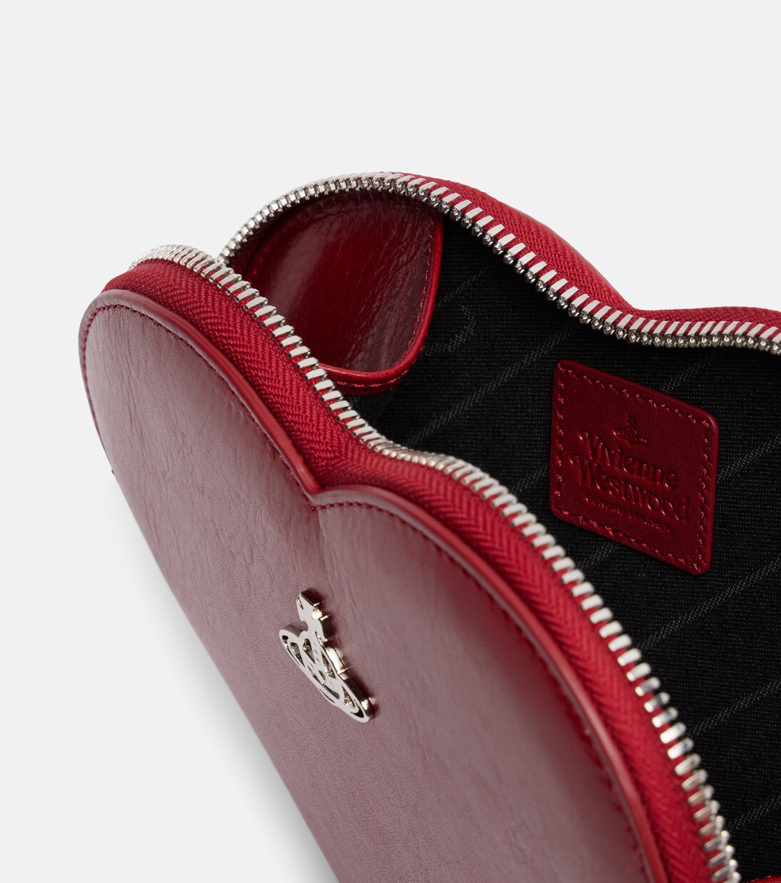 Heart Mini faux leather clutch | Vivienne Westwood