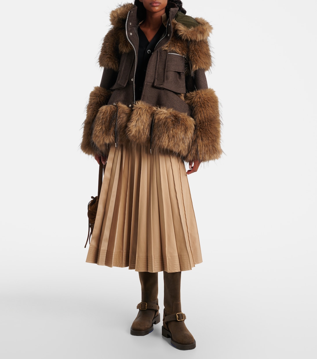 Wool blouson | Sacai