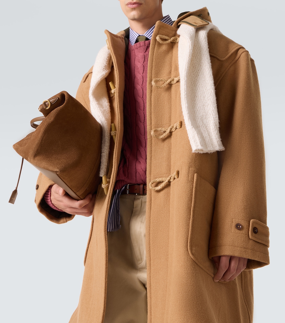 Hooded wool coat | Polo Ralph Lauren