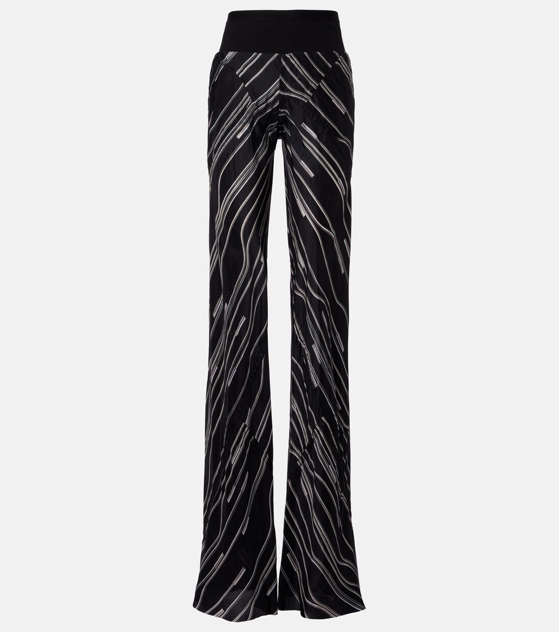 Weite Hose Bias aus Cady-Crêpe | Rick Owens