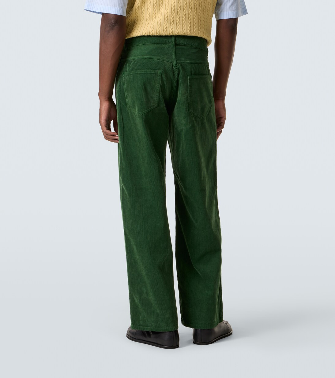 Cotton corduroy wide-leg pants | Auralee