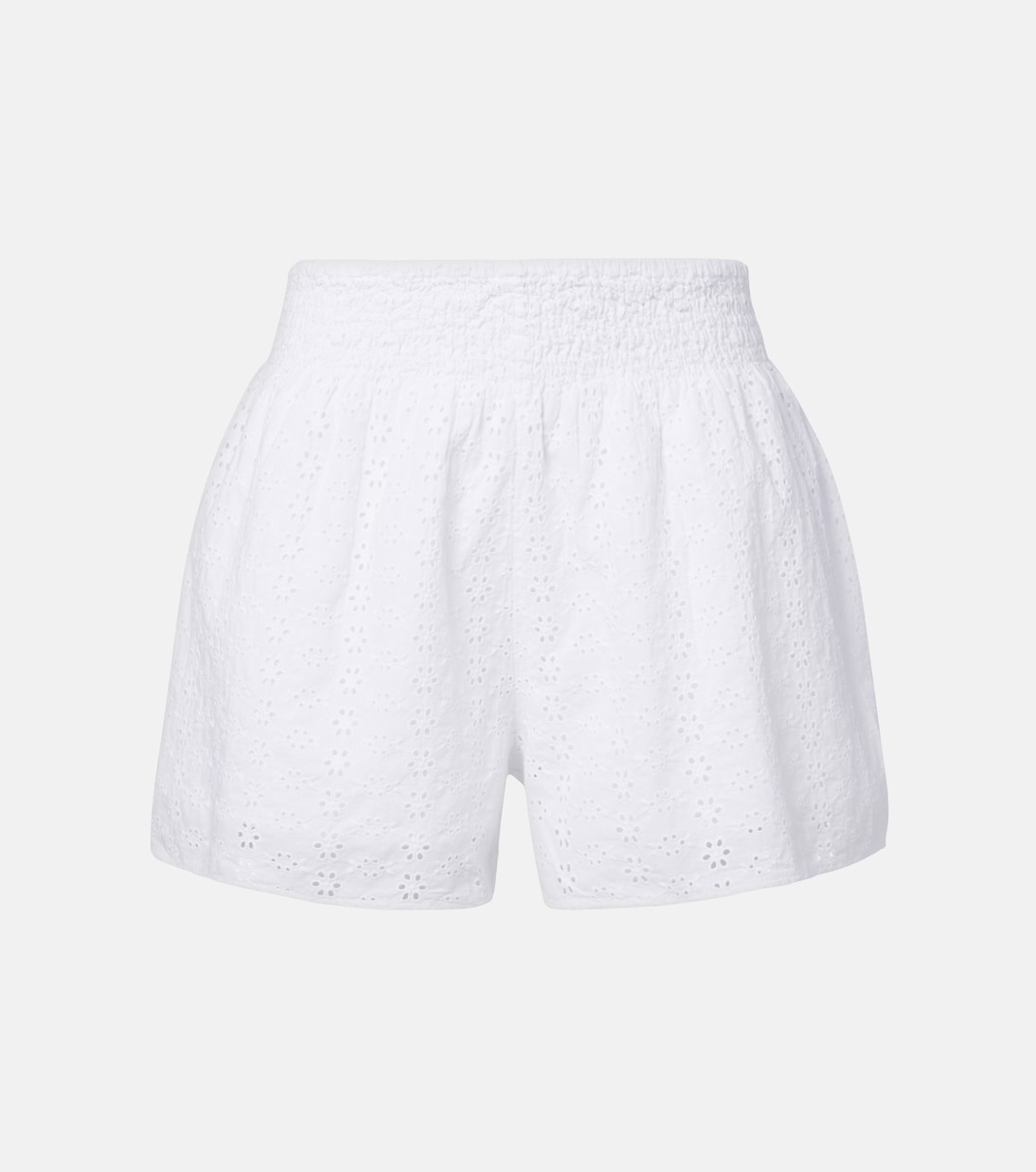Shorts Iris de algodón con ojales | Velvet