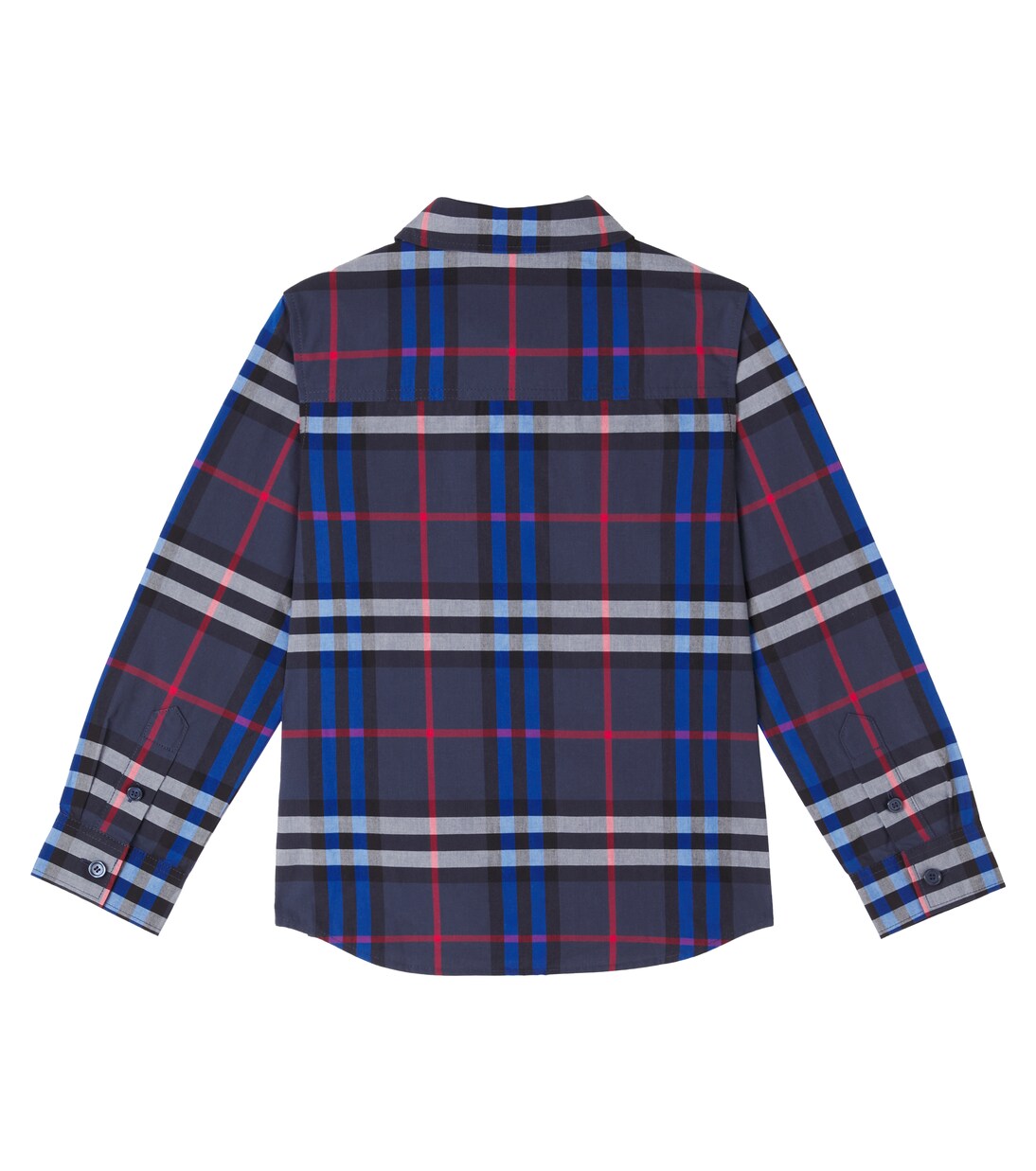 Camisa de algodón con Burberry Check | Burberry Kids