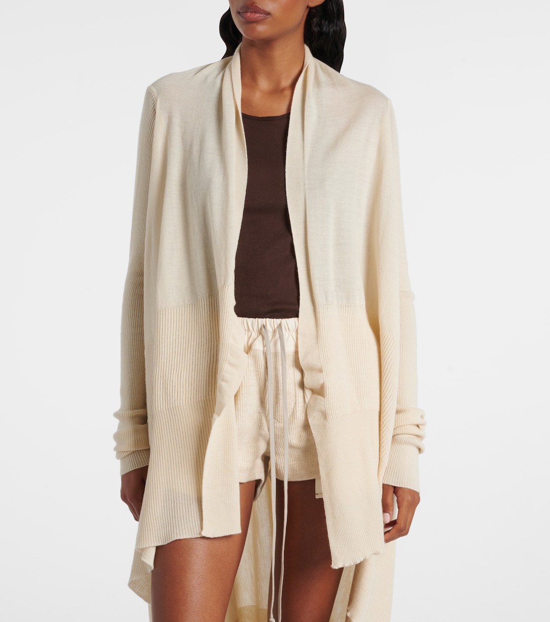 Virgin wool cardigan | Rick Owens