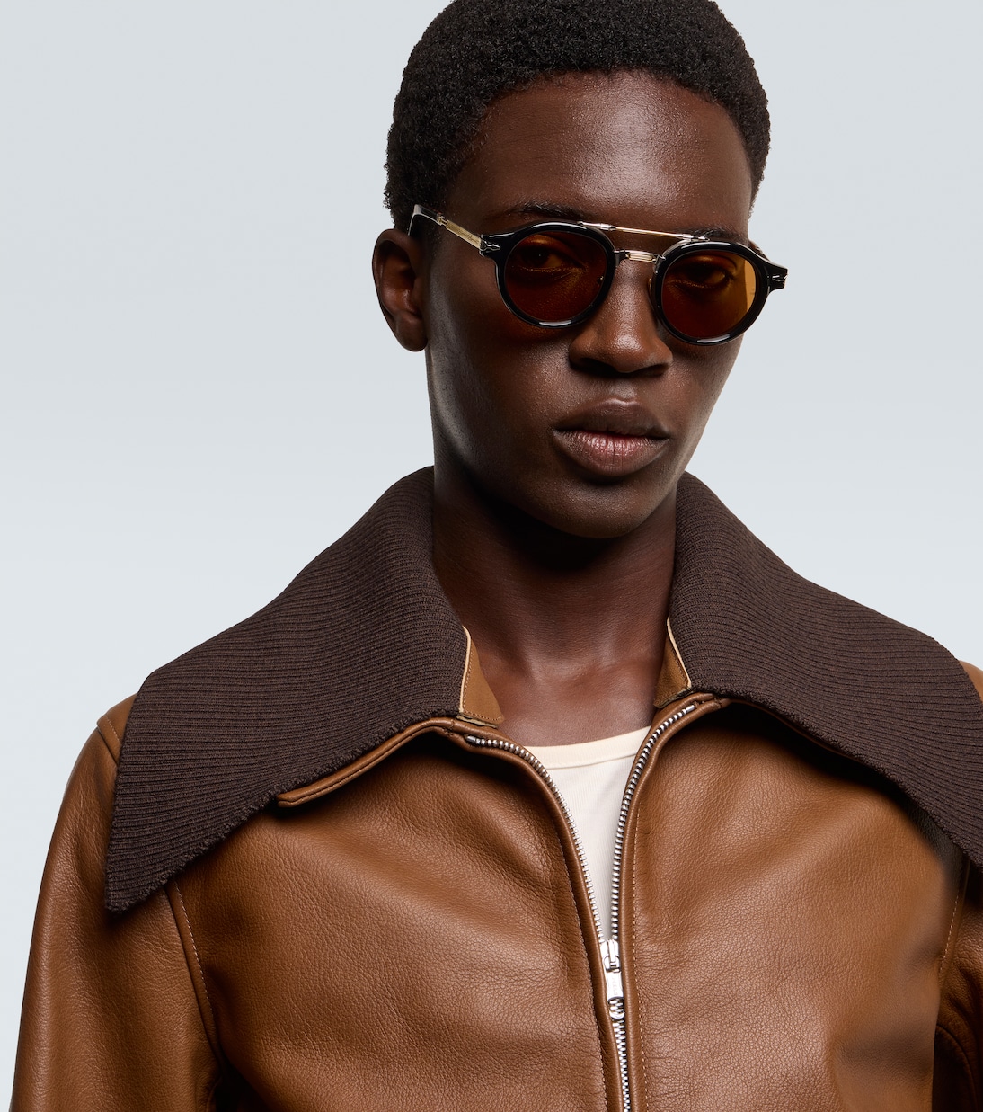 Delage round sunglasses | Jacques Marie Mage