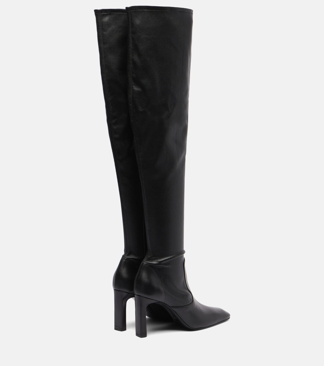 Leather over-the-knee boots | Toteme