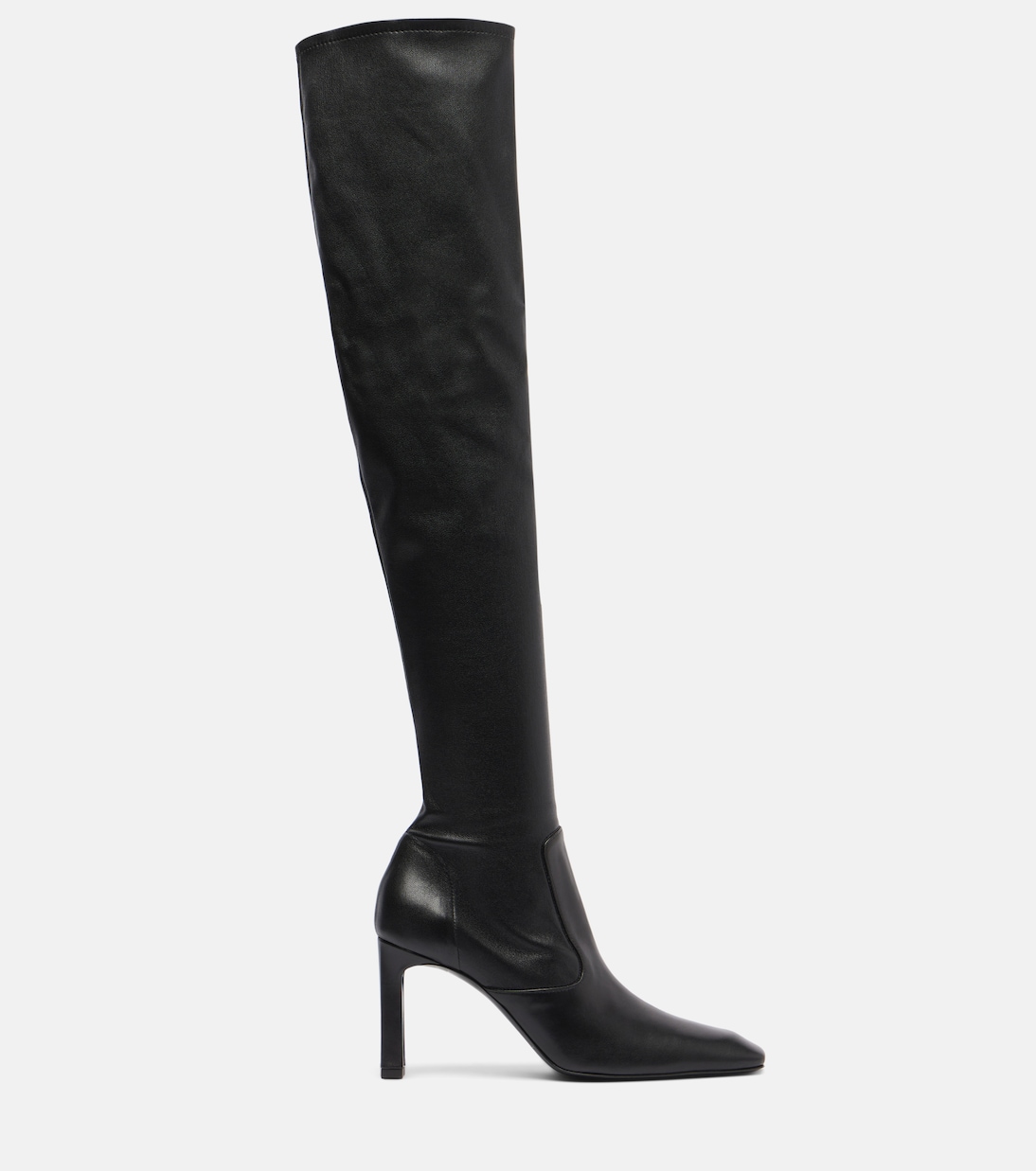 Leather over-the-knee boots | Toteme