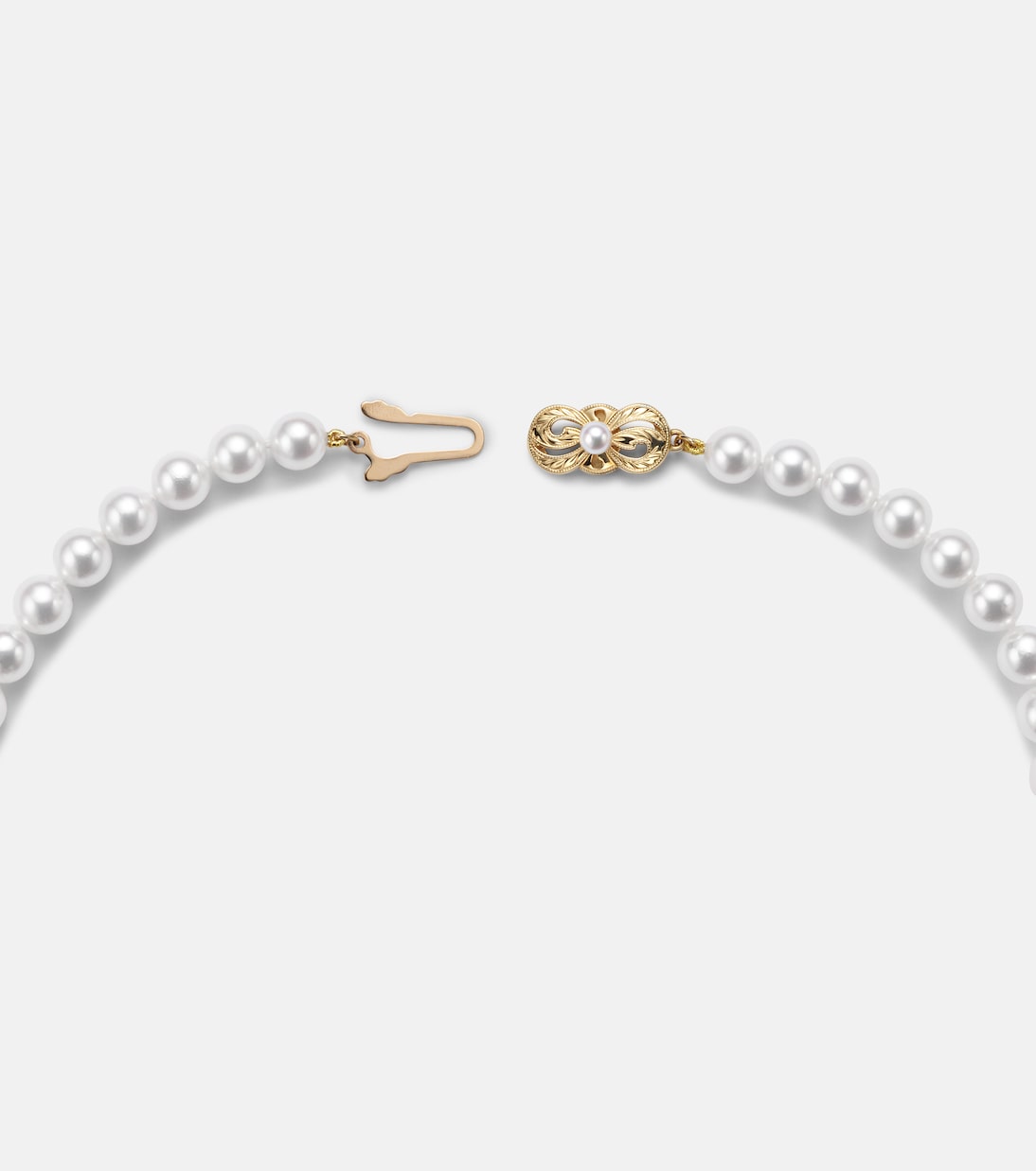 Collier en or 18 ct, perles et diamants | Mikimoto