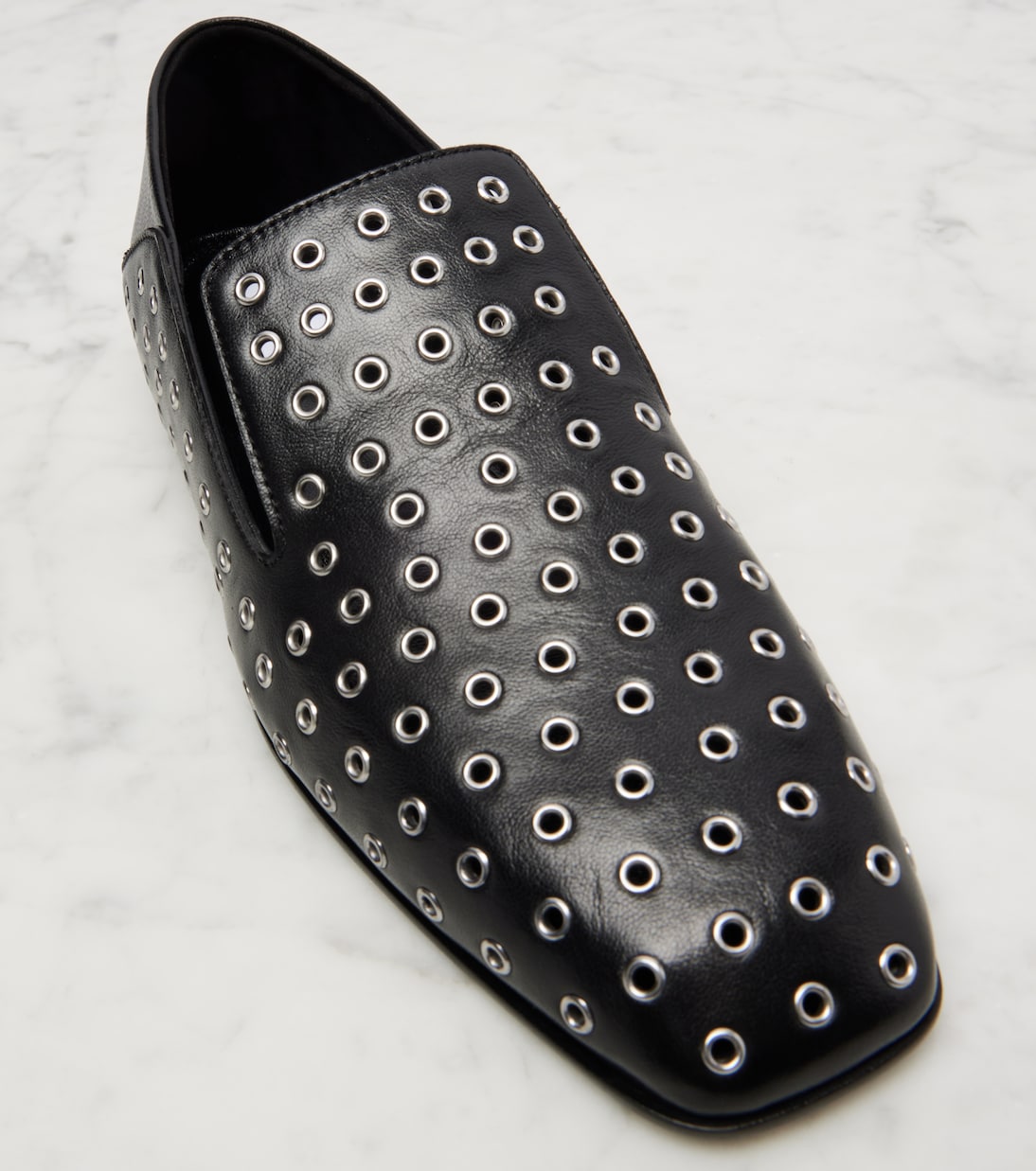 Eliot embellished leather slip-on shoes | Jimmy Choo