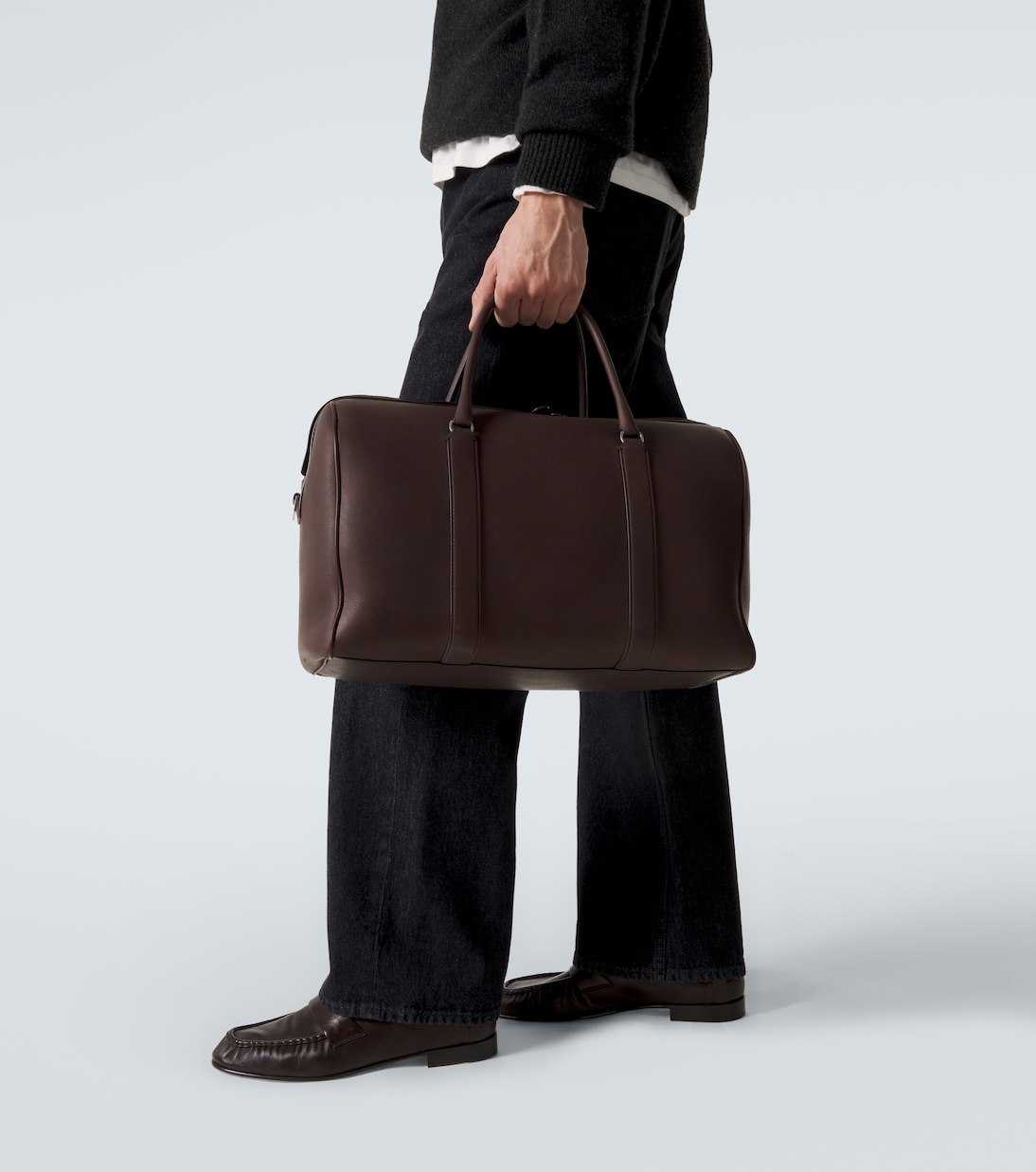 Iowa leather duffel bag | The Row